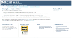 Desktop Screenshot of multitoolguide.com