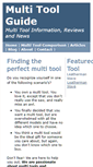 Mobile Screenshot of multitoolguide.com